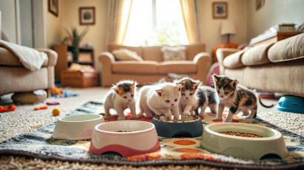 Top critères pour sélectionner la meilleure gamelle pour chatons