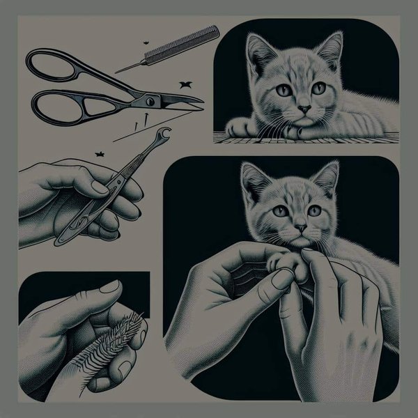 Quelle est la méthode la plus douce pour couper les griffes d'un chaton craintif ?